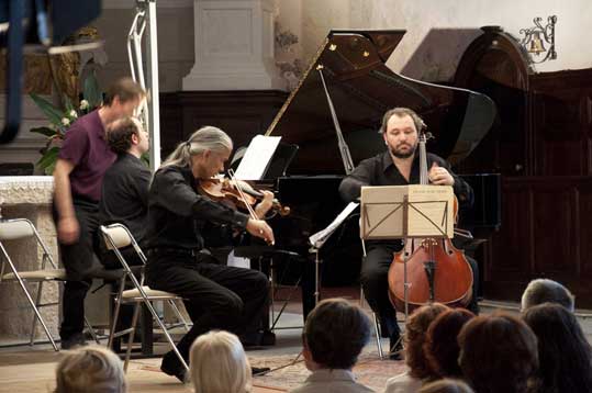 Trio Stéphane Tran Ngoc-Frédéric Audibert © DR