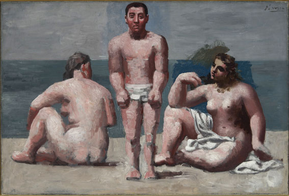 Pablo Picasso Baigneur et Baigneuse 1921