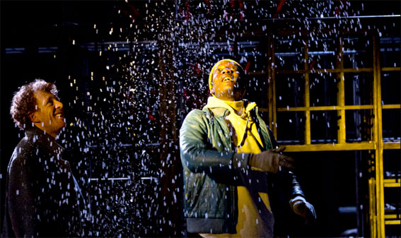 Neige, d’après le livre Neige d’ Orhan Pamuk. Mise en scène Blandine Savetier, théâtre La Criée, Marseille, du 26 au 28 avril 2017