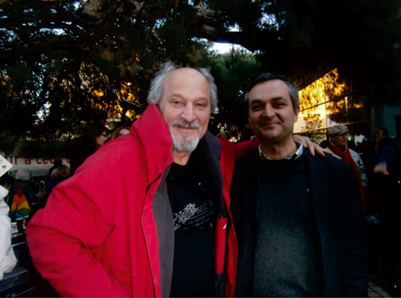 Richard Martin, Dr du Théâtre Toursky et Francesco Neri, Dr de l’Institut Cuturel Italien de Marseille