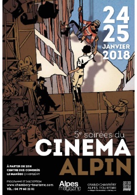 Les soirées du cinéma alpin les 24 et 25 janvier 2018 à 20h au Centre de congrès le Manège à Chambéry