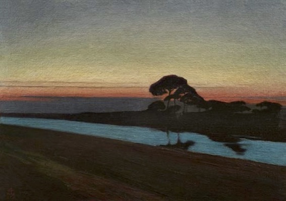 Charles-Marie Dulac (1865-1898), La Pinetta à Ravenne, 1897