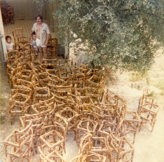 Savoir-faire régional - François Passolunghi, mobilier en moelle de rotin + Joachim Jirou-Najou, scénographie. Design Parade Hyères
