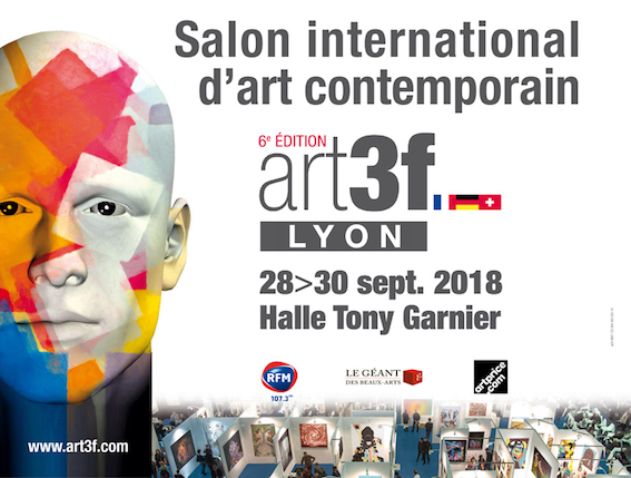 Lyon : art3f Lyon investit la Halle Tony Garnier. Un lieu prestigieux pour un salon en grande pompe, les 28, 29 et 30 septembre 2018