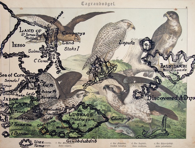 Eden 13, 2018 Plan de cadastre, broderie sur PVC 40 x 30 cm © DR Eden 13, 2018 Plan de cadastre, broderie sur PVC 40 x 30 cm © DR