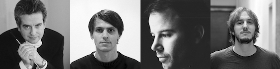 Pierre-André Valade, Boris Labbé, Samuel Sighicelli, Daniele Ghisi © DR Pierre-André Valade, Boris Labbé, Samuel Sighicelli, Daniele Ghisi © DR