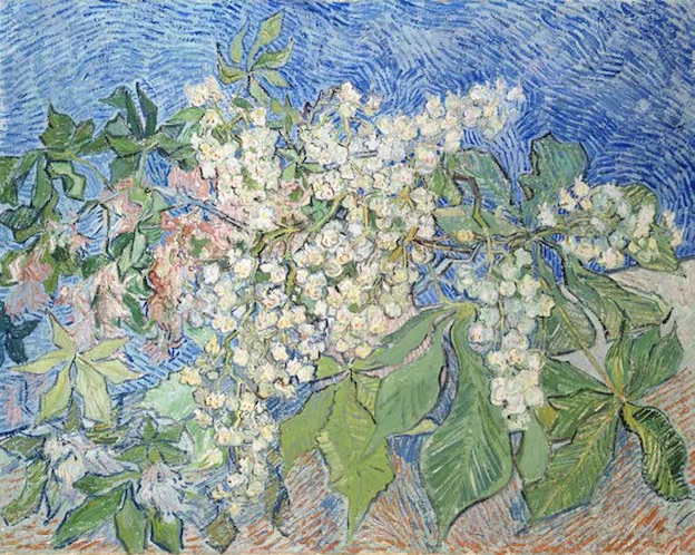 Vincent van Gogh, Branches de marronniers en fleur, 1890, huile sur toile, 73 x 92 cm Collection Emil Bührle, Zurich © SIK-ISEA, Zurich (J.-P. Kuhn)