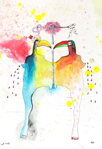 Jarry, Guadeloupe, T&T Art Contemporain : exposition Les Animaux, de Thierry Alet, du 29/11 au 31/12/18
