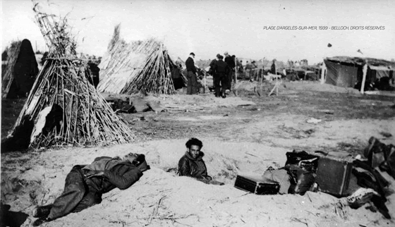 1939, "accueil" des réfugiés Républicains. Déjà .....