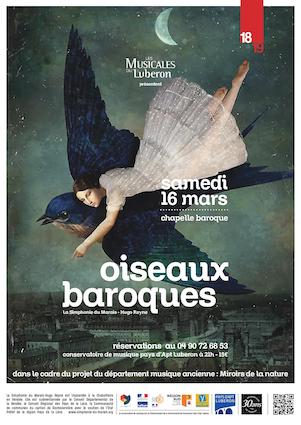 La Simphonie du Marais, concert à la Chapelle du conservatoire de musique du Pays d’Apt Luberon à Apt le samedi 16 mars 2019 à 21 h 00