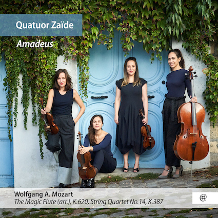 Le Quatuor Zaïde à l'occasion de ses 10 ans revient avec un album original « Amadeus », sortie le 12 avril 2019