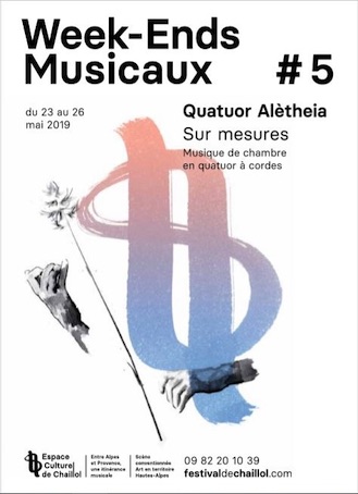 Espace culturel de Chaillol, Week-Ends Musicaux #5 - Sur mesures, concerts du 23 au 26 mai 2019