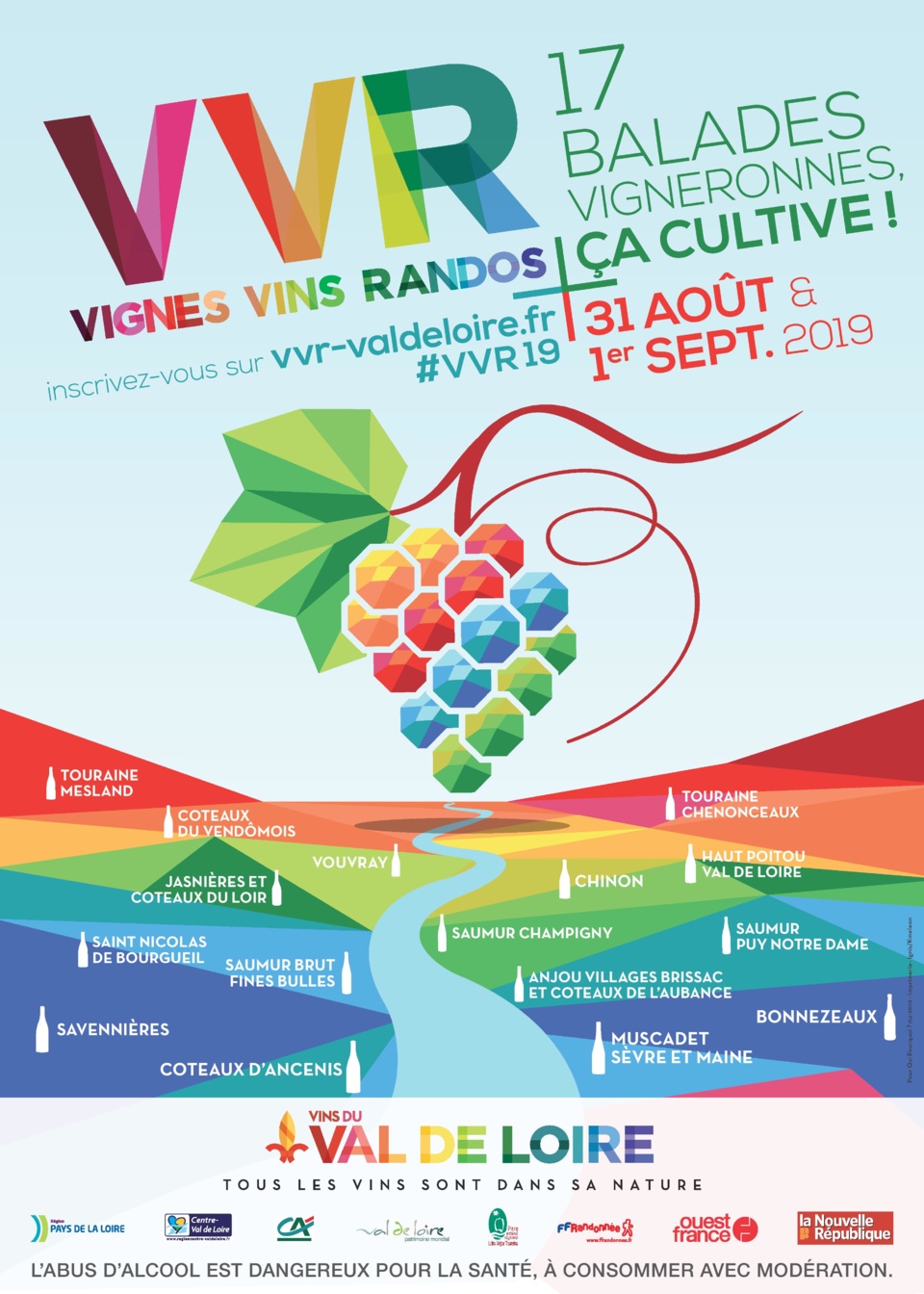Vignes, vins, randos en Val de Loire 16e édition !