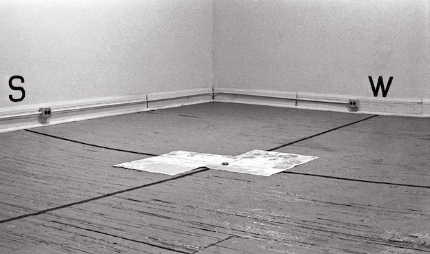 Àngels Ribé, North-South-East-West, installation, 1973 © A. Ribé