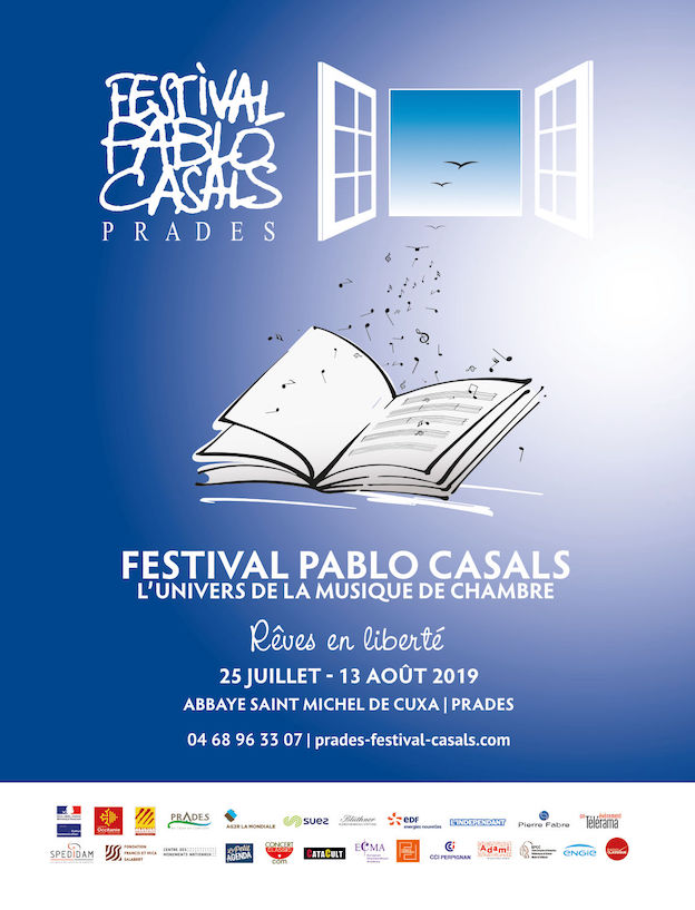 Prades - Festival Pablo Casals du 25 juillet au 13 août 2019. Réflexion autour  de Pablo Casals