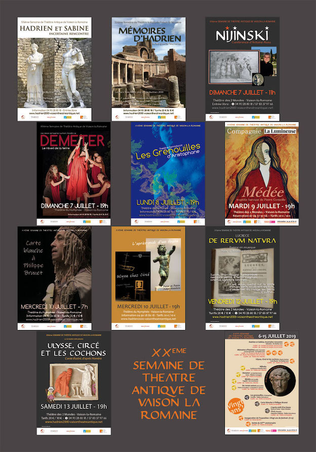 Vaison la Romaine - Festival de Théâtre Antique du 6 au 15 juillet : Sous le signe d’Hadrien Vaison la Romaine - Festival de Théâtre Antique du 6 au 15 juillet : Sous le signe d’Hadrien