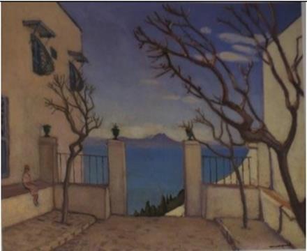 Albert Marquet (1875-1947) Sidi Bou-Saïd, Le Portail, l’hiver, 1923 Huile sur toile, 60 x 73 cm Collection particulière