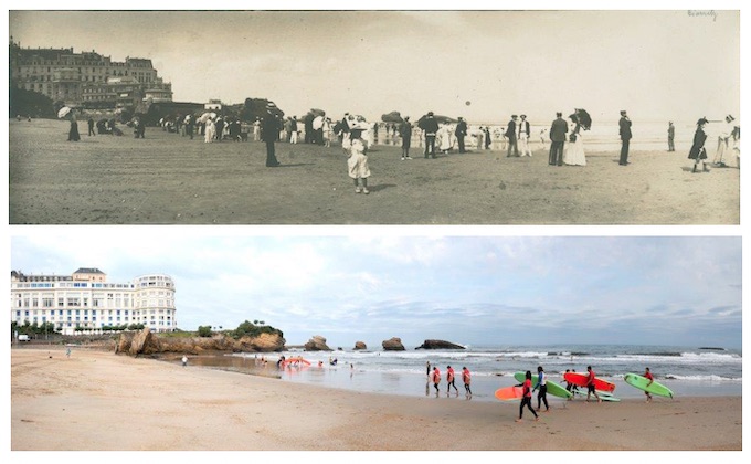 Exposition avant / après # 3 Côte Basque / Kostaldea  aitzin gero # 3