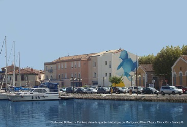 Un tableau monumental et poétique de Guillaume Bottazzi à Martigues, la Venise provençale, inscrit aux Journées Européennes du Patrimoine