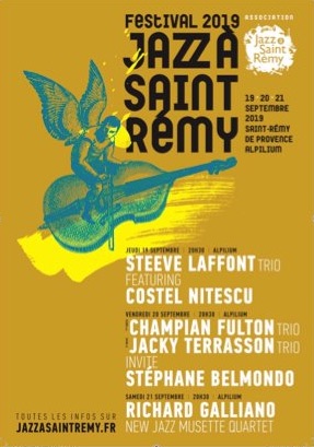 Festival Jazz à Saint-Rémy, Steeve Laffont trio featuring Costel Nitescu, Jacky  Terrasson et Richard Galliano en haut de l'affiche Festival Jazz à Saint-Rémy, Steeve Laffont trio featuring Costel Nitescu, Jacky  Terrasson et Richard Galliano en haut de l'affiche