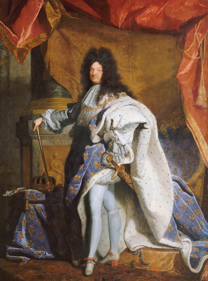 Louis XIV, roi de France (1638-1715), Atelier de Hyacinthe Rigaud, 1701, © château de Versailles / DR Louis XIV, roi de France (1638-1715), Atelier de Hyacinthe Rigaud, 1701, © château de Versailles / DR