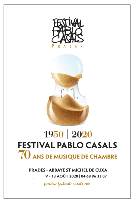 Le Festival Pablo Casals Prades revient du 9 au 13 août 2020 !