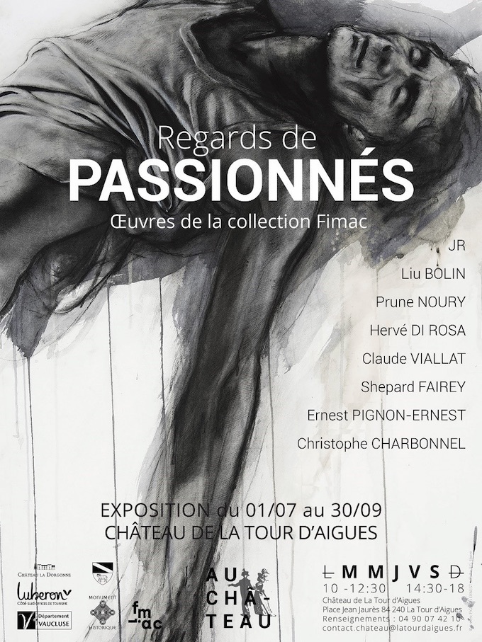 Château de La Tour d’Aigues, exposition Regards de passionnés - Œuvres de la collection Fimac du 1er juillet au 30 septembre 2020