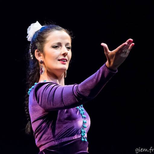 La danseuse flamenca Coralie Cazorla