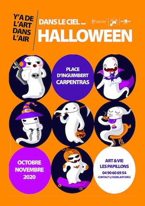 Carpentras. Dans le ciel d’Halloween, octobre et novembre 2020