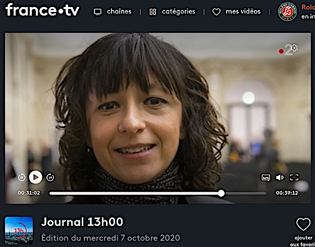 8secondes  pour Emmanuelle Charpentier Prix Nobel 2020