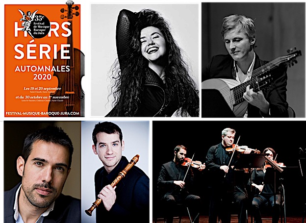 Deuxième week-end du Festival de Musique Baroque du Jura du 30 octobre au 1er novembre 2020