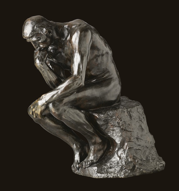 Auguste Rodin, Le Penseur, taille originale, 1880/1882, 72 x 34 x 53 cm, MAH, Genève © MAH, Genève, Photo Flora Bevilacqua