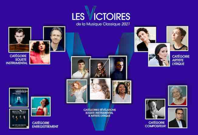 28e Cérémonie des Victoires de la Musique Classique en février 2021 depuis l’Auditorium de Lyon