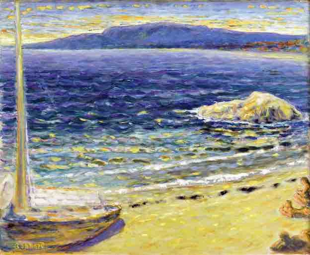 Pierre Bonnard Marine, vers 1910 huile sur toile, 49,8 x 61,2 cm Toulouse, Fondation Bemberg photo © RMN-Grand Palais | Fondation Bemberg | Mathieu Rabeau Pierre Bonnard Marine, vers 1910 huile sur toile, 49,8 x 61,2 cm Toulouse, Fondation Bemberg photo © RMN-Grand Palais | Fondation Bemberg | Mathieu Rabeau
