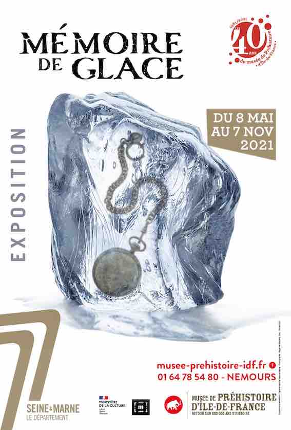 Nemours. Mémoire de glace du 8 mai au 7 novembre au musée de Préhistoire d'Ile-de-France Nemours. Mémoire de glace du 8 mai au 7 novembre au musée de Préhistoire d'Ile-de-France