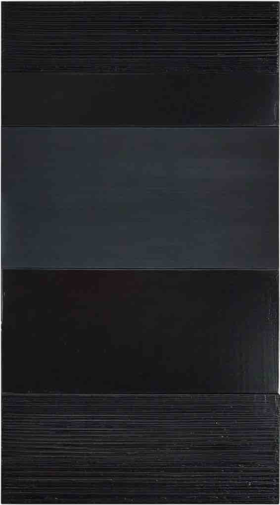 Pierre Soulages, Peinture 324 x 181 cm, 12 février 2005 Acrylique sur toile