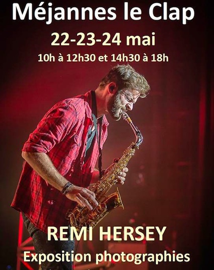 Méjannes le Clap. Expo photos "Musiques " par Hersey Méjannes le Clap. Expo photos "Musiques " par Hersey