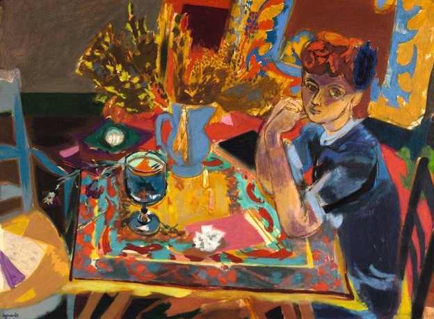 Raymond LEGEULT - Andrée accoudée, 1941