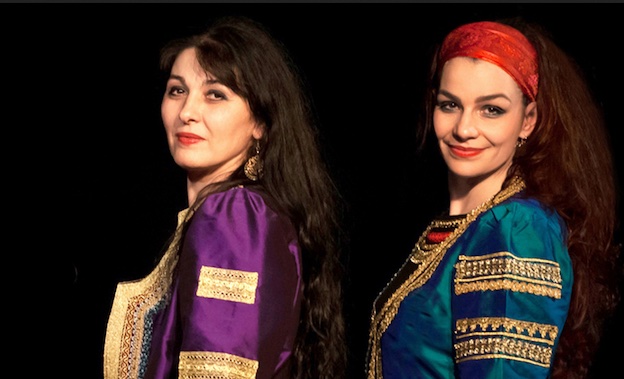 Milena Jeliazkova et Milena Roudeva du quatuor Balkanes Milena Jeliazkova et Milena Roudeva du quatuor Balkanes