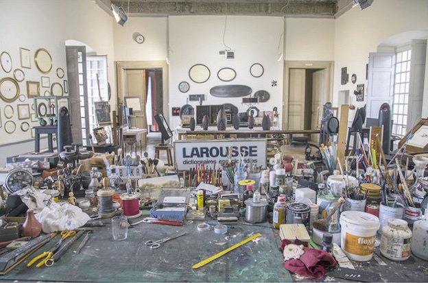 L’atelier de Philippe Favier, 2020 © Musée de Valence, Emmanuel Georges © Adagp, Paris, 2020