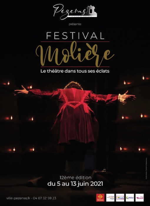 Sur les pas de Molière. Programme du Festival Molière à Pézenas ! du 5 au 13 juin 2021