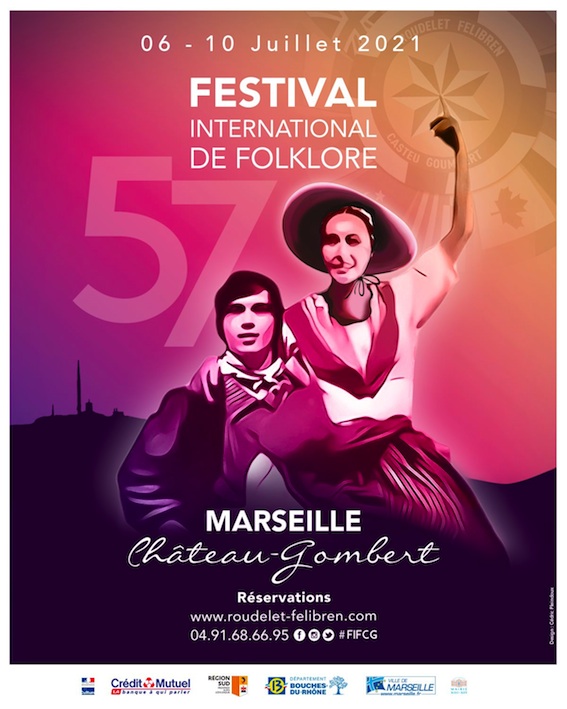57e Festival International de Folklore de Château-Gombert du 6 au 10 juillet 2021