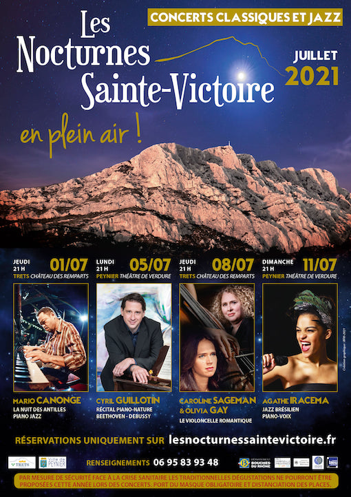 Festival Les Nocturnes de la Sainte-Victoire du 1er au 11 juillet 21 - « L’Edition de la Renaissance »