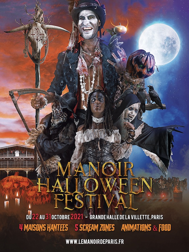Paris, La Villette : Le Manoir Halloween Festival s’affiche du 22 Au 31 Octobre 2021