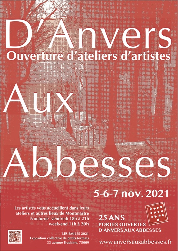 93 artistes plasticiens ouvrent leurs portes à Montmartre du 5 au 7 novembre 2021