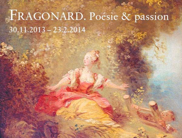 Le TGV invite à une rencontre culturelle avec le grand maître de la peinture :  «  Fragonard, Poésie et Passion » au Staatliche Kunsthalle Karlsruhe, du 30 novembre 2013 au 23 février 2014