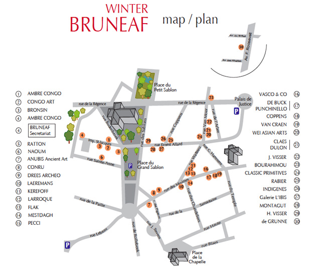 Winter Bruneaf 2014, Bruxelles, du mercredi 22 au dimanche 26 janvier 2014