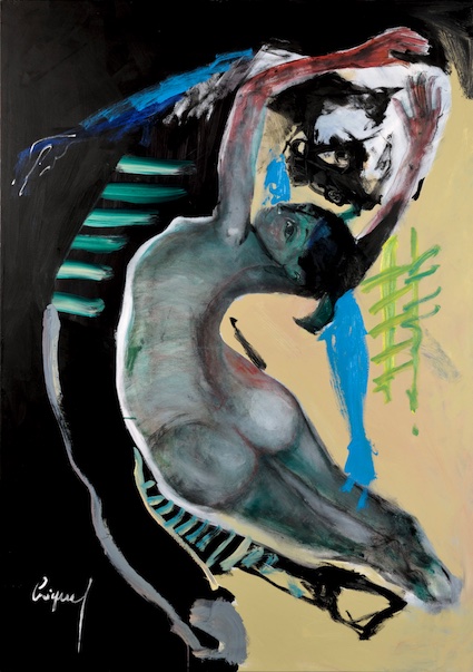 Francky Criquet, l'envol - Acrylique et pastels sur toile-2021 Francky Criquet, l'envol - Acrylique et pastels sur toile-2021