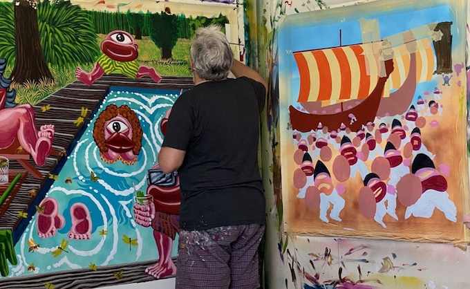 Valence, Musée : exposition « Hervé Di Rosa. Ses sources, ses démons ». Du 27 mars au 28 août 2022 Valence, Musée : exposition « Hervé Di Rosa. Ses sources, ses démons ». Du 27 mars au 28 août 2022