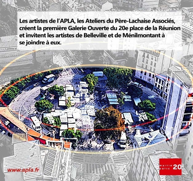  Les ateliers du Père-Lachaise Associés lancent une galerie à ciel ouvert dans le 20e arrondissement de Paris. Premier rendez-vous samedi 19 mars 2022